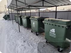 Более 300 контейнеров в пяти муниципалитетах Среднего Урала обновил «ЭкоПарк»