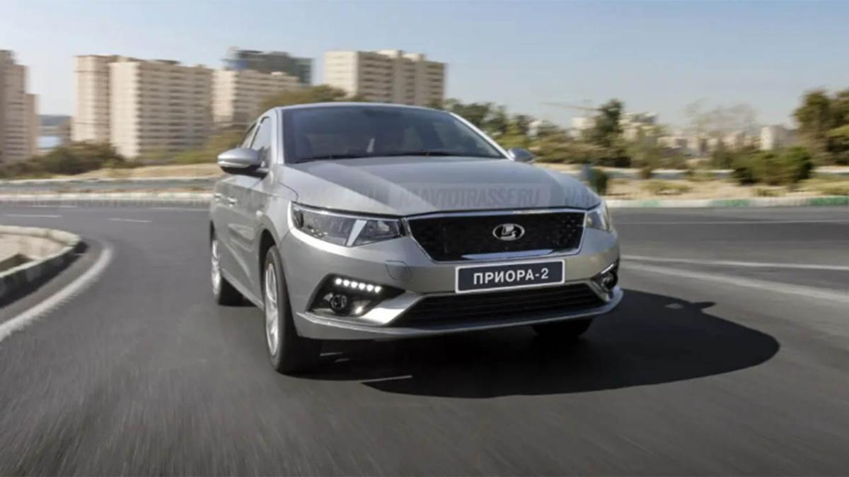Новая LADA Priora 2022-2023 года показана на первых фоторендерах