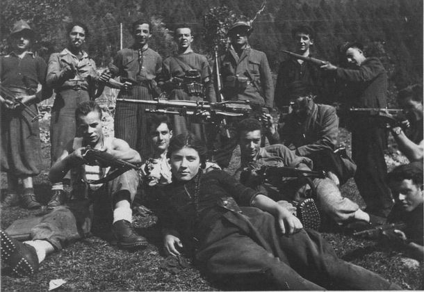 Партизаны в Италии. 1944