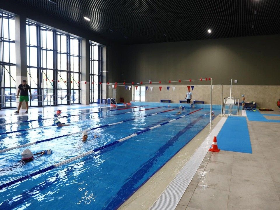 Бассейн в новом ФОКе Раменского оснащен системой очистки воды без хлора