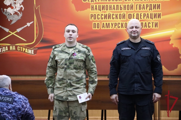 В преддверии Дня народного единства в Управлении Росгвардии прошло торжественное мероприятие