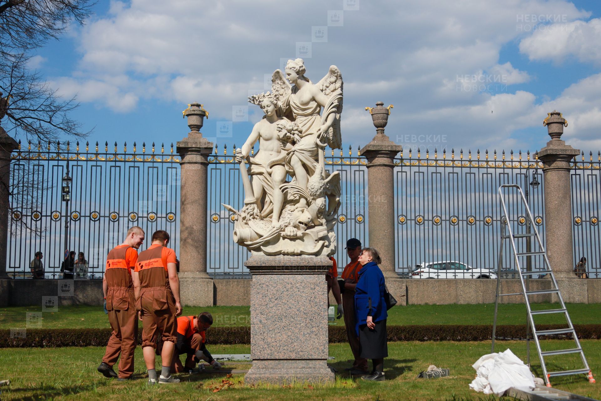 статуи летнего сада в санкт петербурге