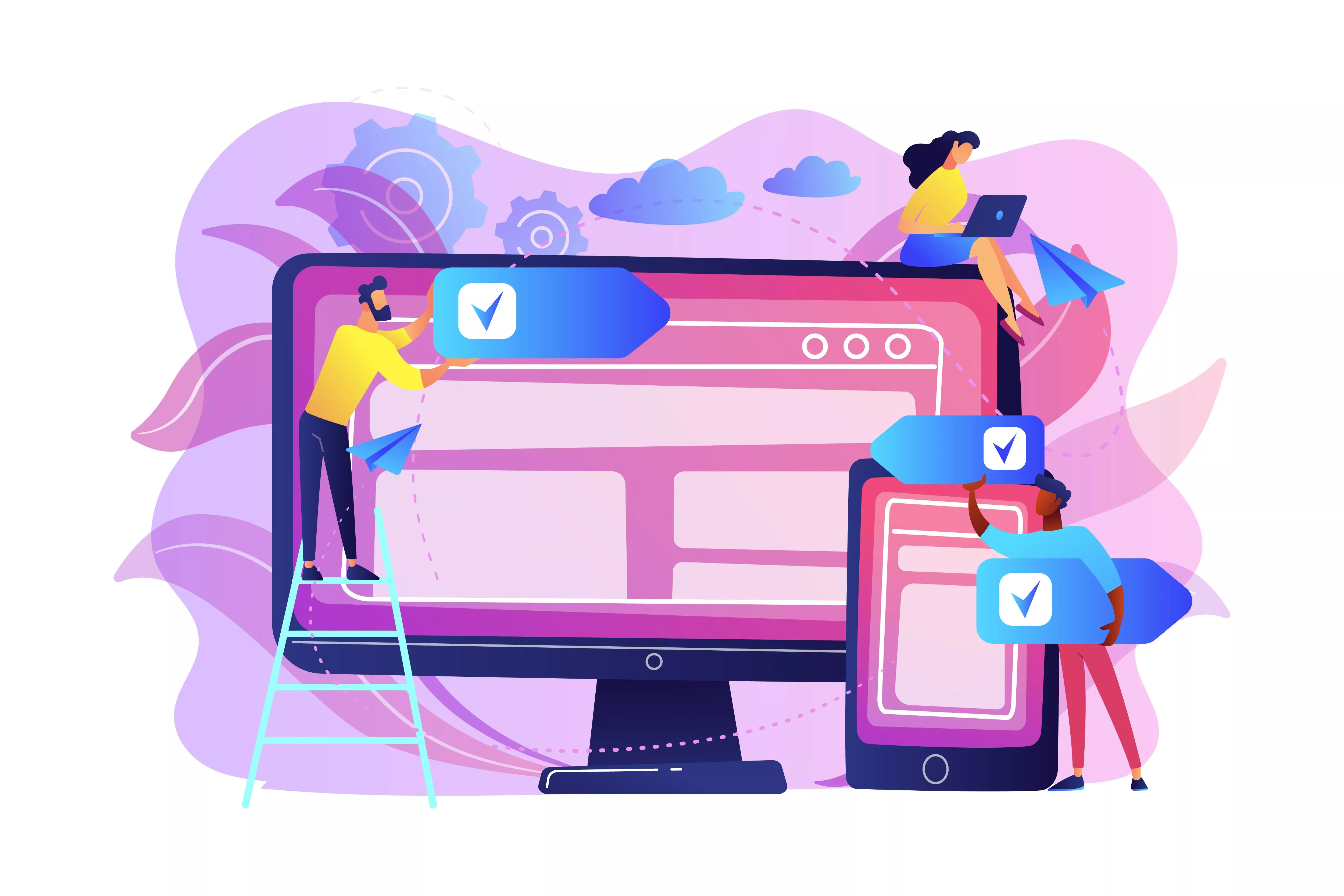 Старт приема заявок на услугу по созданию сайта-визитки на русском языке от отдела «Центр поддержки малого и среднего предпринимательства»