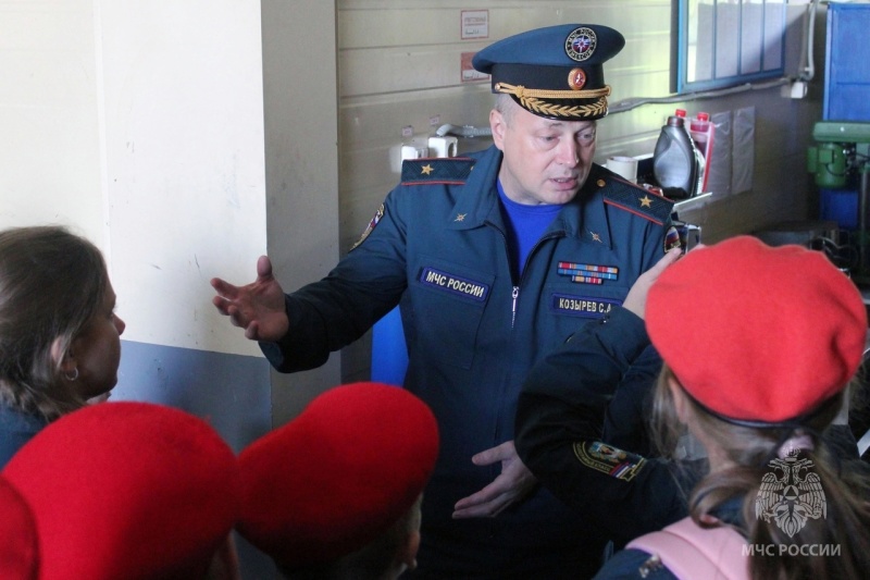 Первый раз в кадетский класс