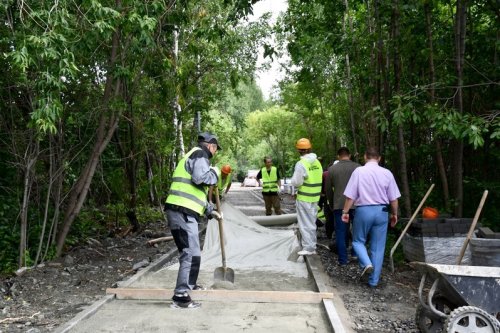 Сергей Гергенрейдер: прогулочная зона по берегу Иртяша подчеркнёт уникальность нашего города.