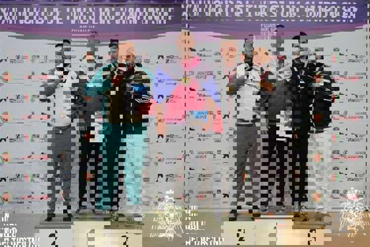 Росгвардеец из Кабардино-Балкарии одержал победу на чемпионате мира по борьбе на поясах