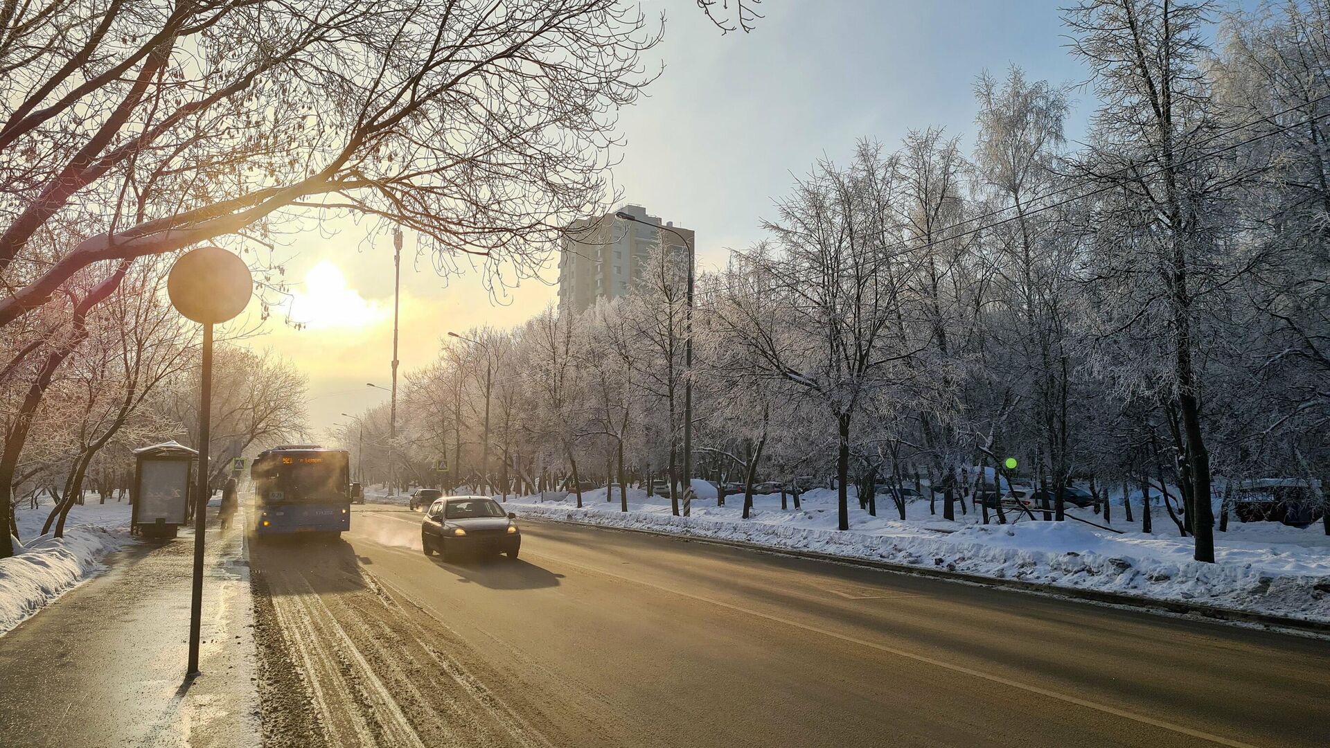 москва солнечная погода
