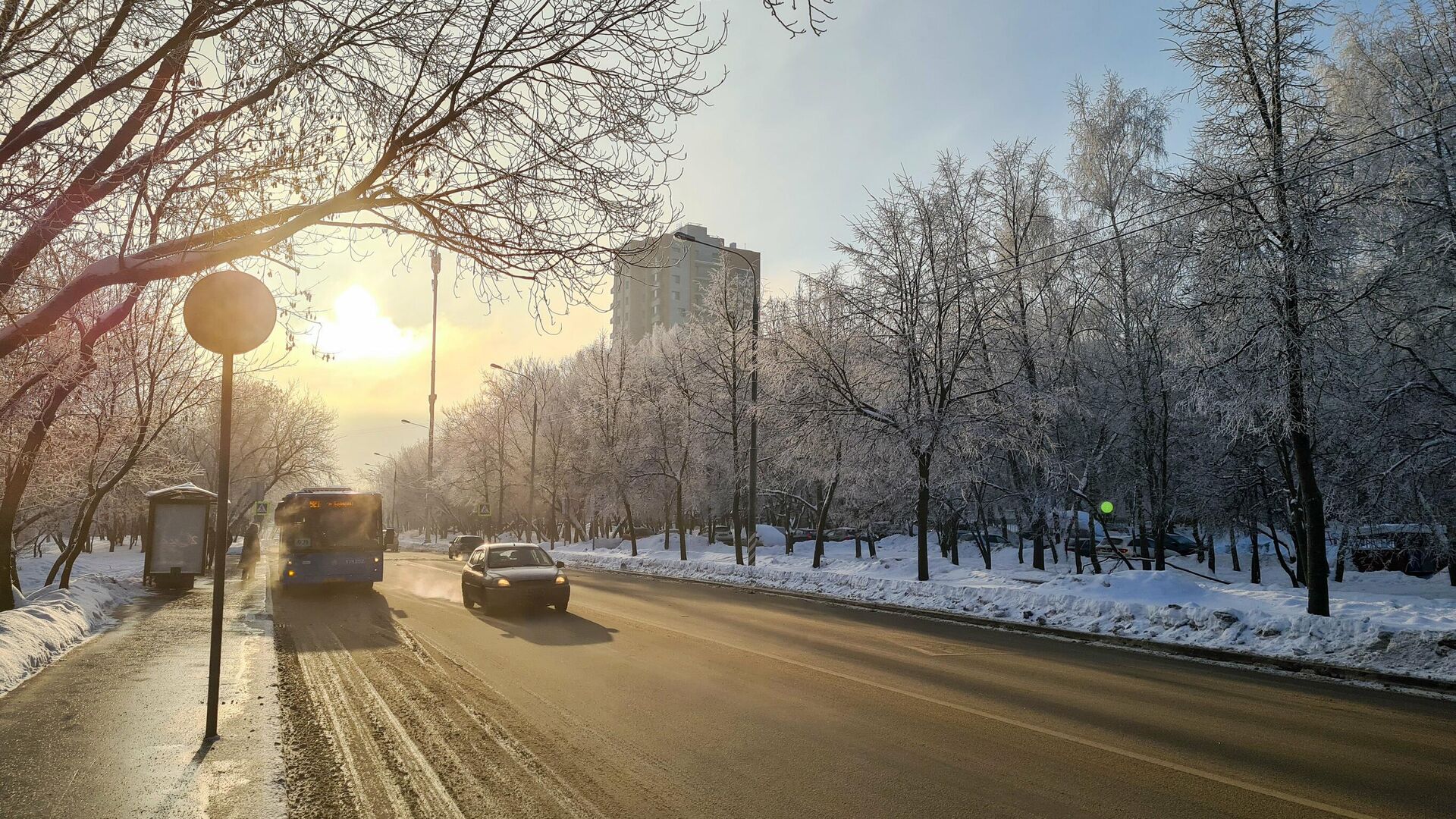 москва солнечная погода