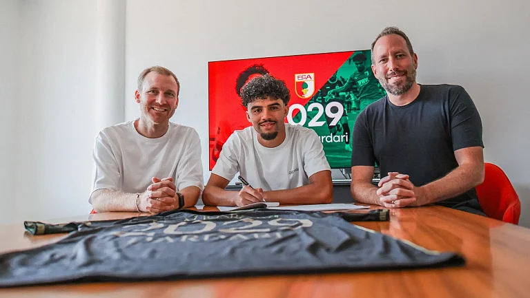 «Аугсбург» продлил контракт с Дардари до 2029 года
