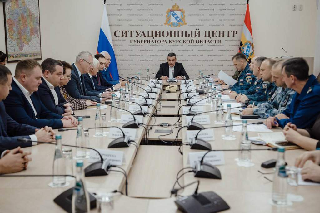 В Курской области подвели итоги работы системы предупреждения ЧС за 2025 год