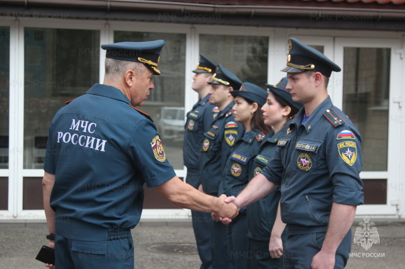Начальник Главного управления МЧС России по г. Москве проинспектировал работу Управления по Северно-Западному административному округу
