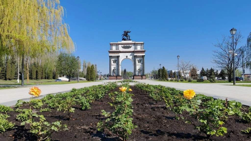 В Курске завершают подготовку парка «Патриот» ко Дню Победы