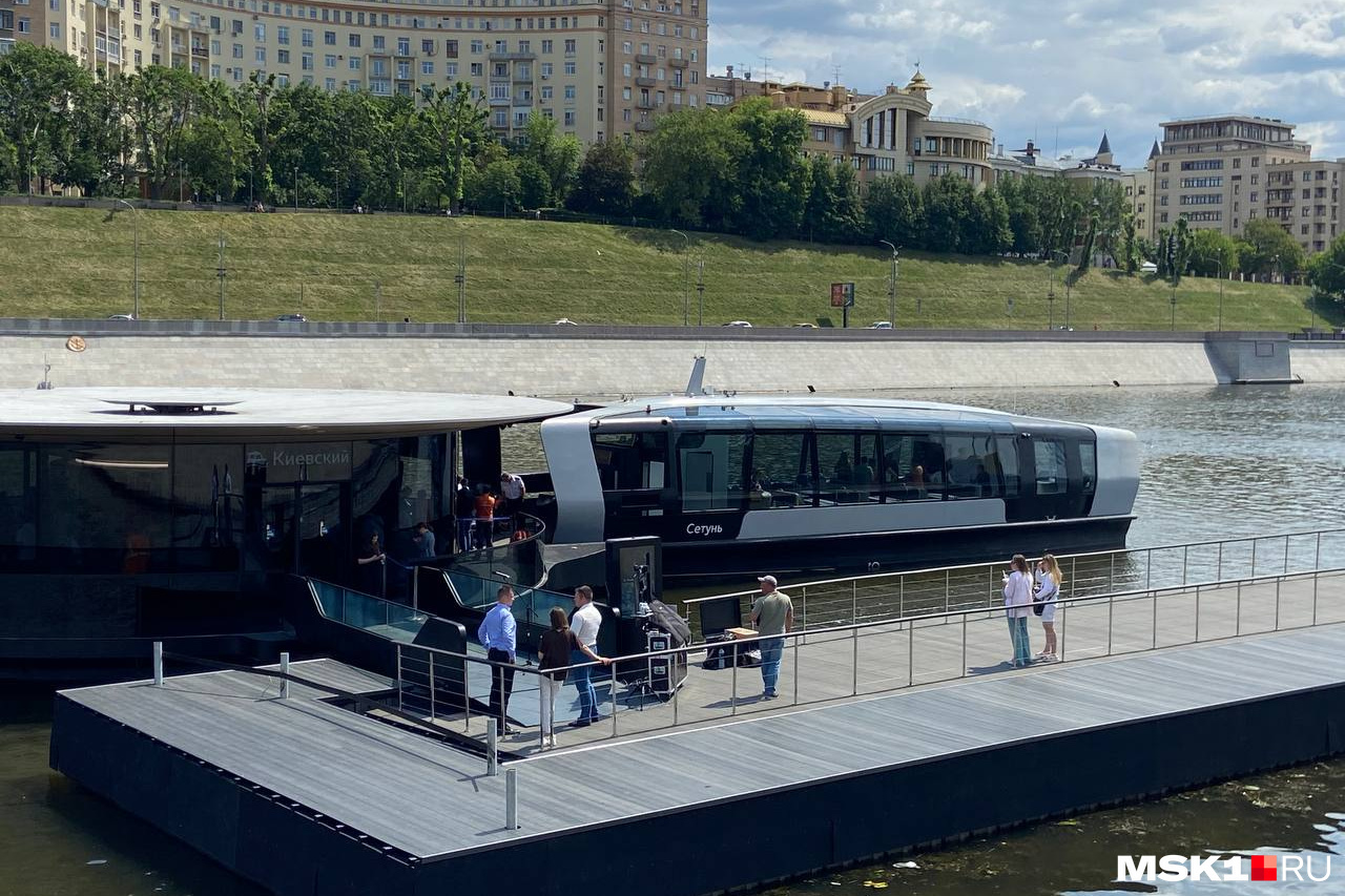 речной трамвай в москве