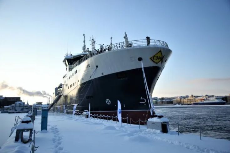 Морской фасад паром
