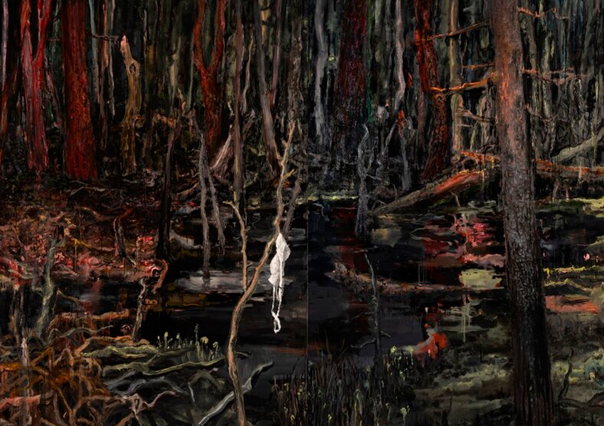 Петр Швецов, диптих из серии «Болото»