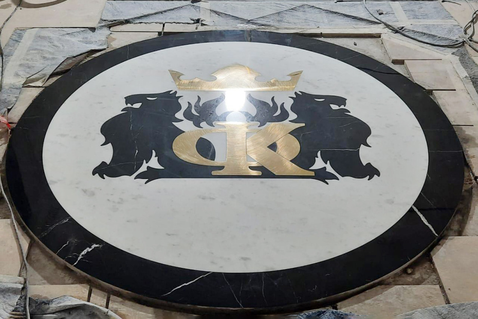 Мраморные полы в доме Филиппа Киркорова