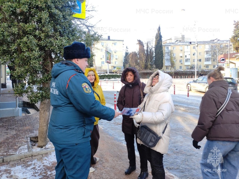 МЧС Рoссии напоминает о правилах пожарной безопасности в зимний период