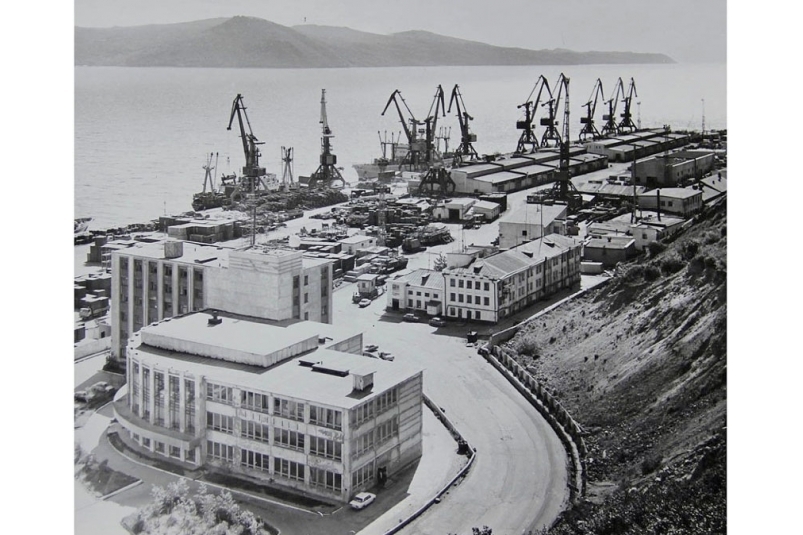 Магаданский морской торговый порт. 1988 год