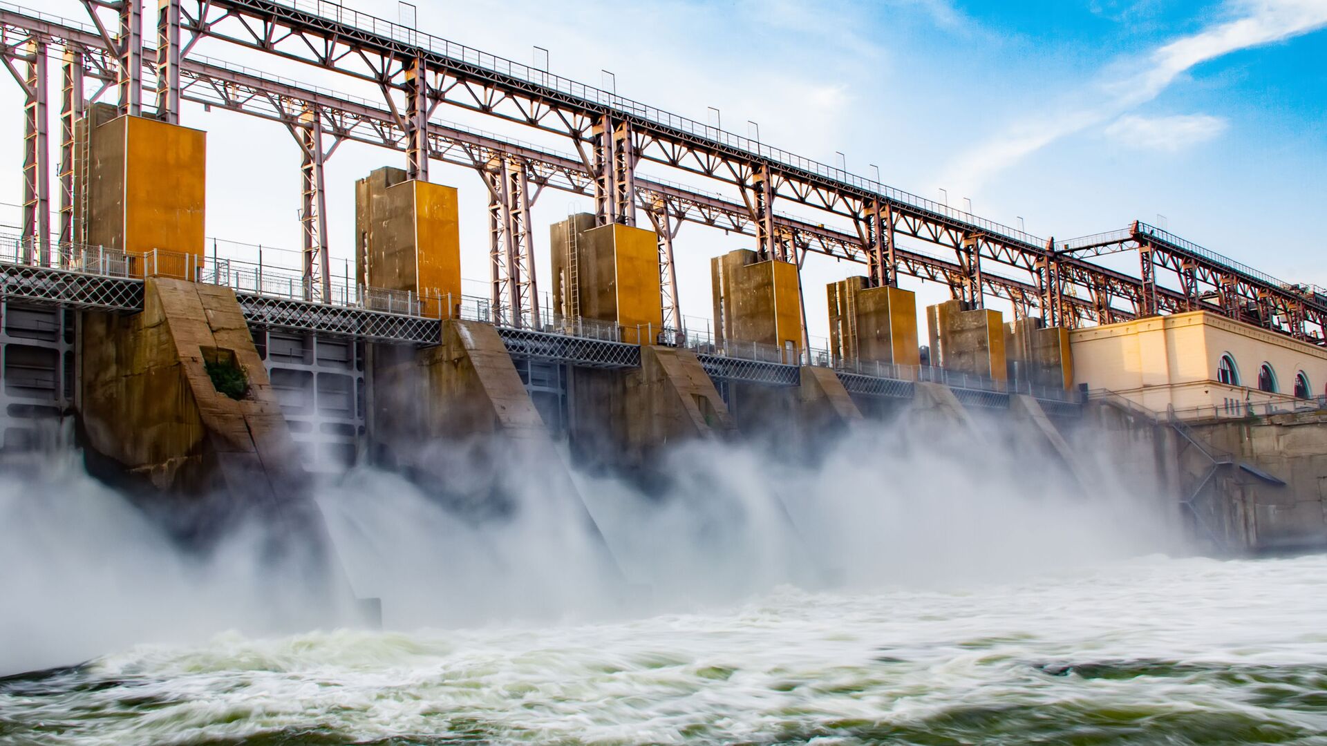 Дубоссарская ГЭС - Sputnik Молдова, 1920, 26.01.2026