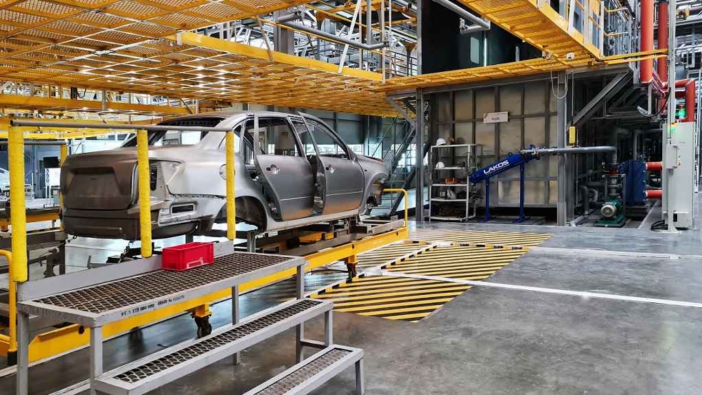 Завод «СарыаркаАвтоПром» в г. Костанай (Республика Казахстан)