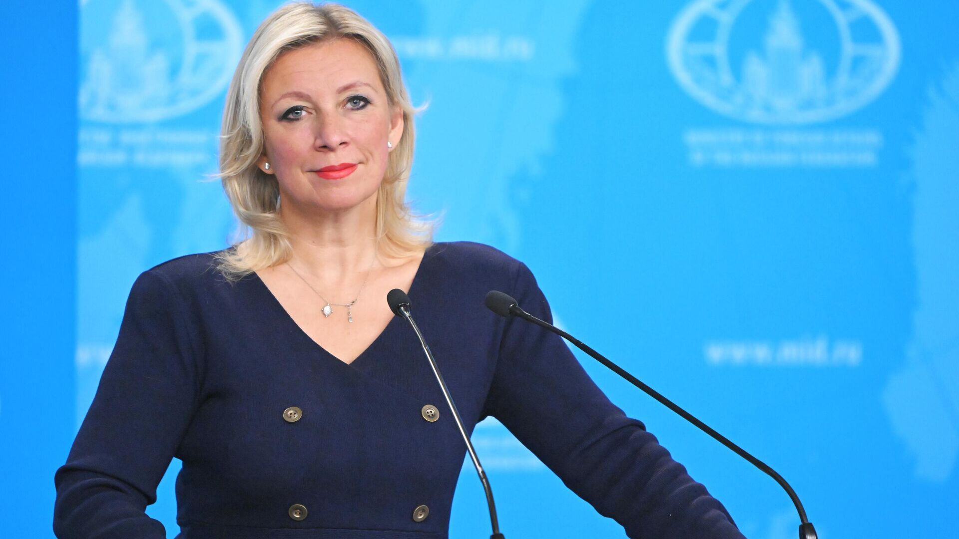 Брифинг официального представителя МИД России Марии Захаровой - Sputnik Грузия, 1920, 07.05.2026