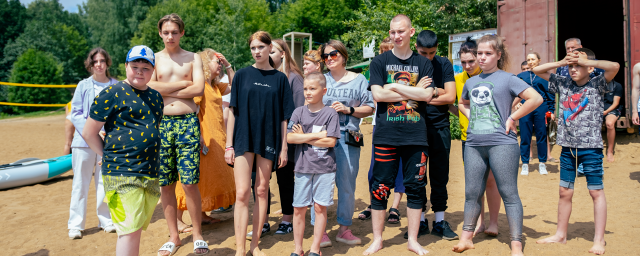 В г.о. Красногорск на реке Банька провели заплыв проекта «Вода для всех»
