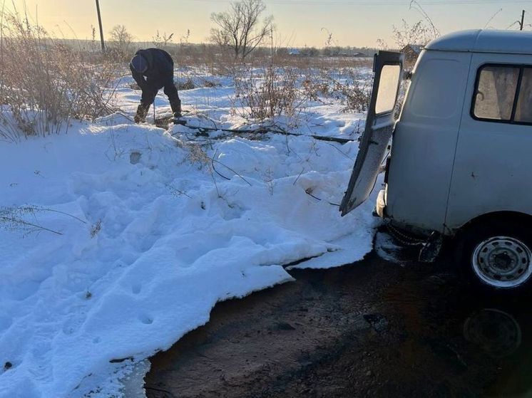 В Каменском районе устранили порыв на водопроводе, неделю беспокоящий местных