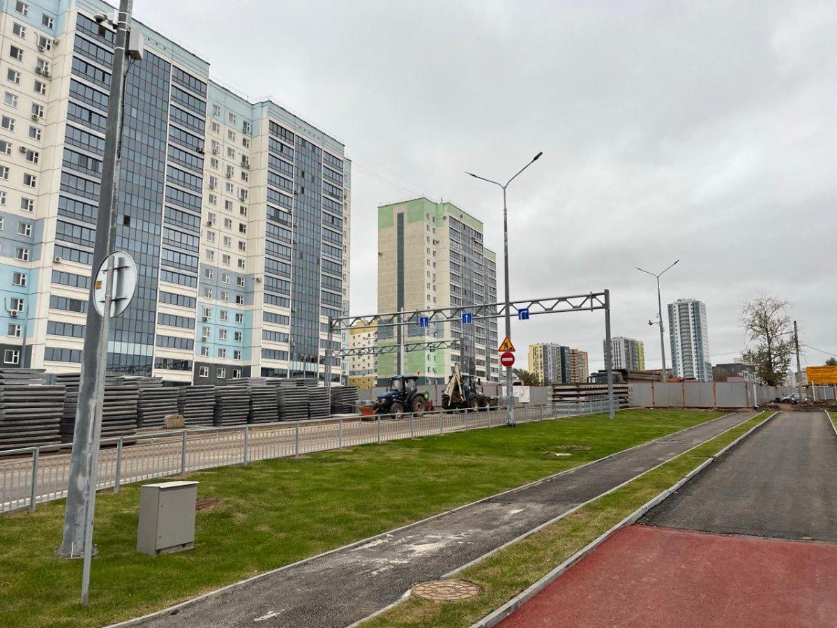 участок ул. Столбовой от ш. Космонавтов к ул. Карпинского