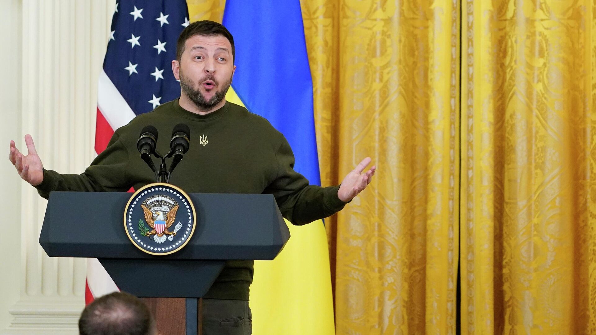 Владимир Зеленский, архивное фото - Sputnik Грузия, 1920, 21.11.2025