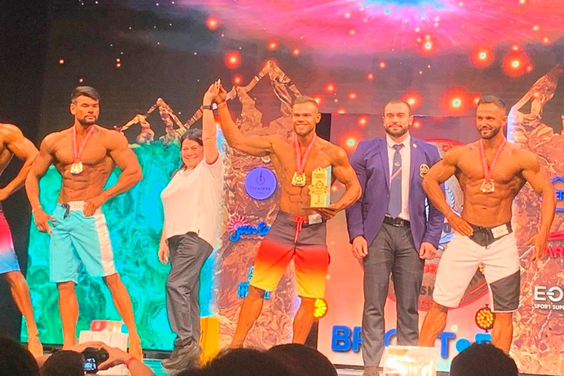 Спортсмен-бодибилдер из Каменска-Уральского взял «золото» на Чемпионате ...