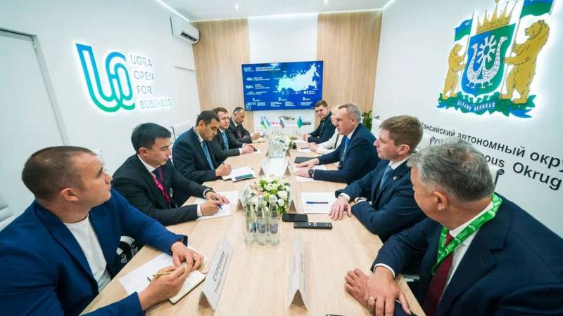 Делегация Югры участвует в выставке «ИННОПРОМ. Центральная Азия» в Ташкенте
