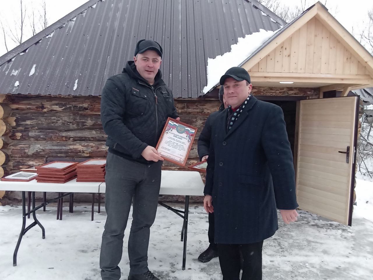 14 января в селе Кижеватово Бессоновского района состоялось торжественное открытие родника-купели.