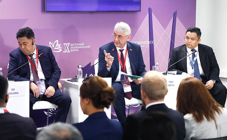 Сессия «Россия – Китай: региональное измерение». X Восточный экономический форум