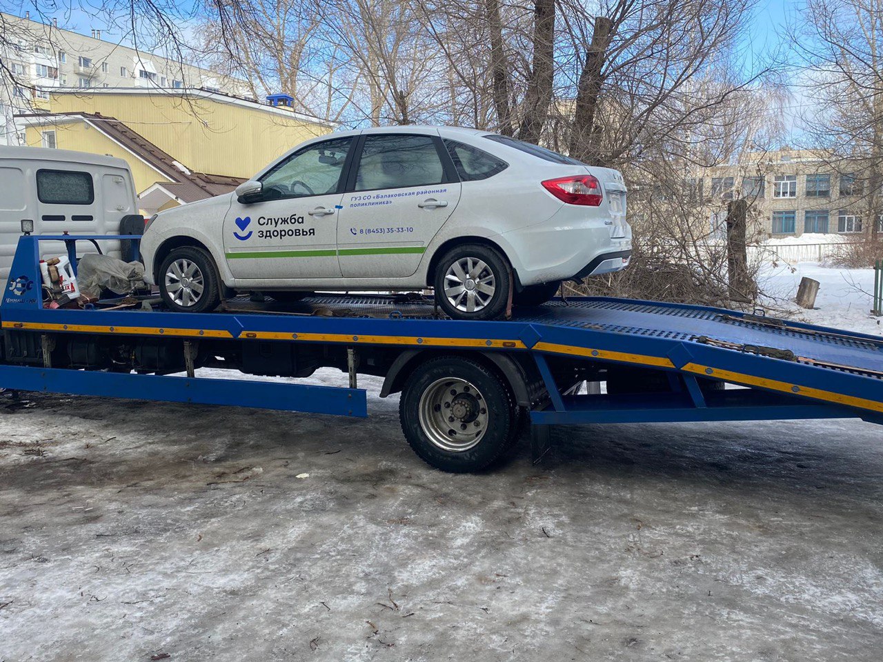 Новая LADA Granta поступила в Балаковскую районную поликлинику