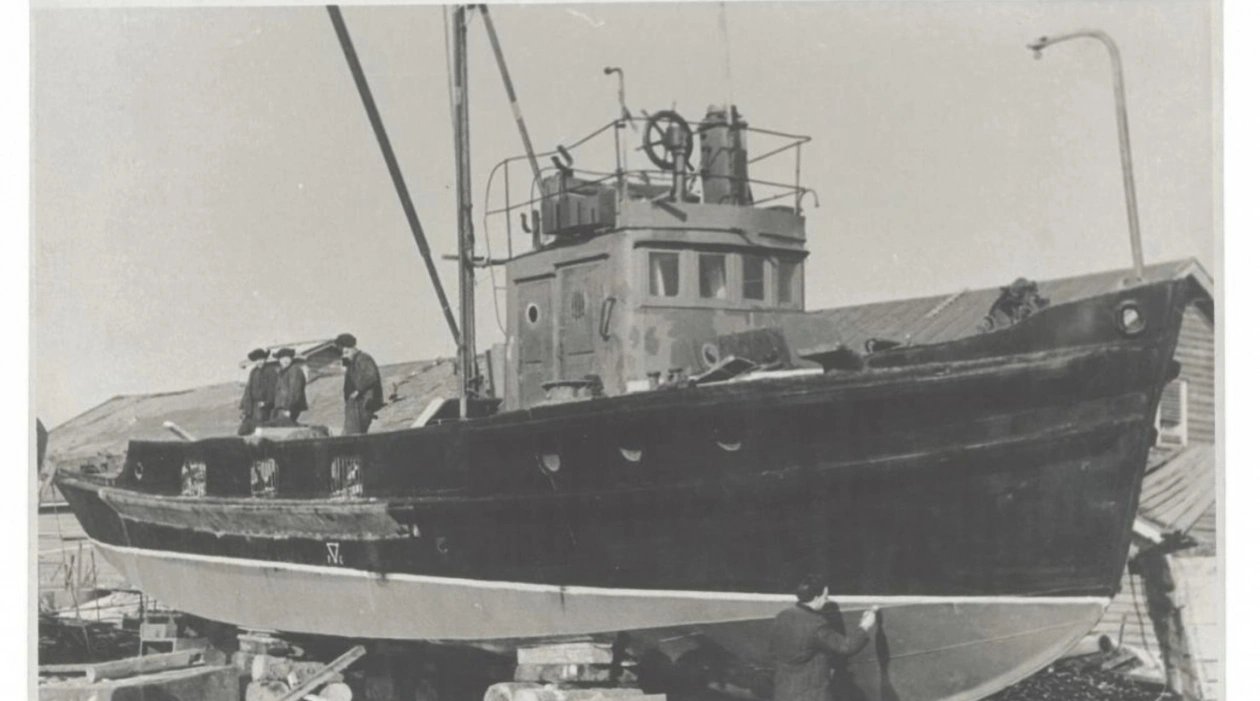 Холмский Судоремонтный завод, 1946 год pobeda-sakhalin.ru