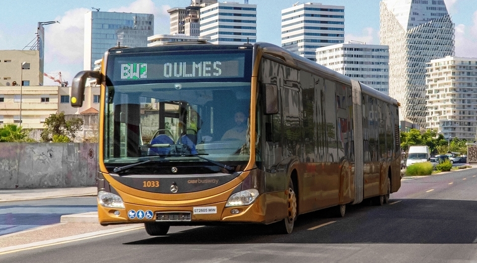 Автобусы Mercedes-Benz вышли на линии BRT в Касабланке