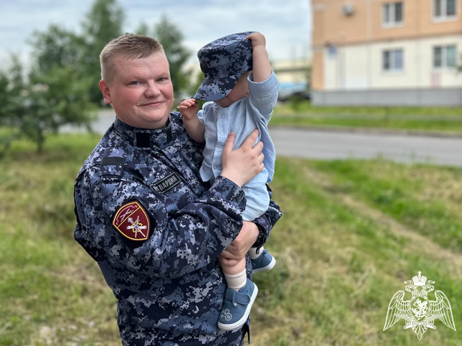 В День семьи, любви и верности сотрудник пресс-службы Росгвардии рассказал о своей семье