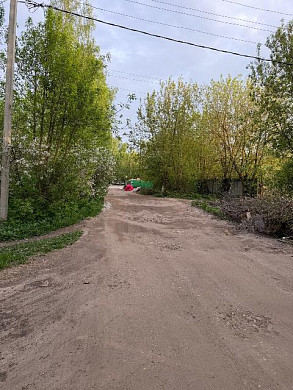 Дороги не для пешеходов и несанкционированная свалка на ул. Тельмана