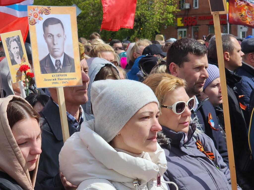 Митинг в честь Дня Победы собрал сотни зрителей в Орехово-Зуеве