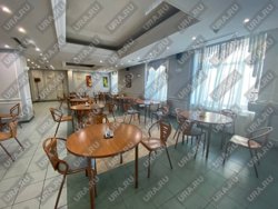 Столики в думской столовой