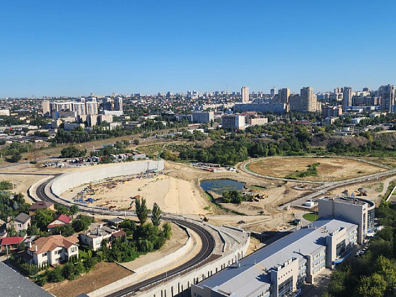В Волгограде в пойму Царицы построили дорогу по программе «Стимул»