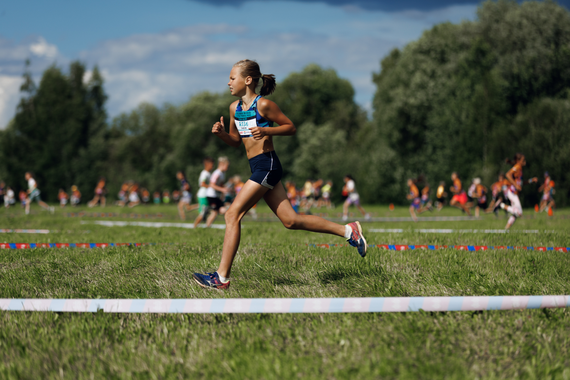 Арт объект спортивный бег