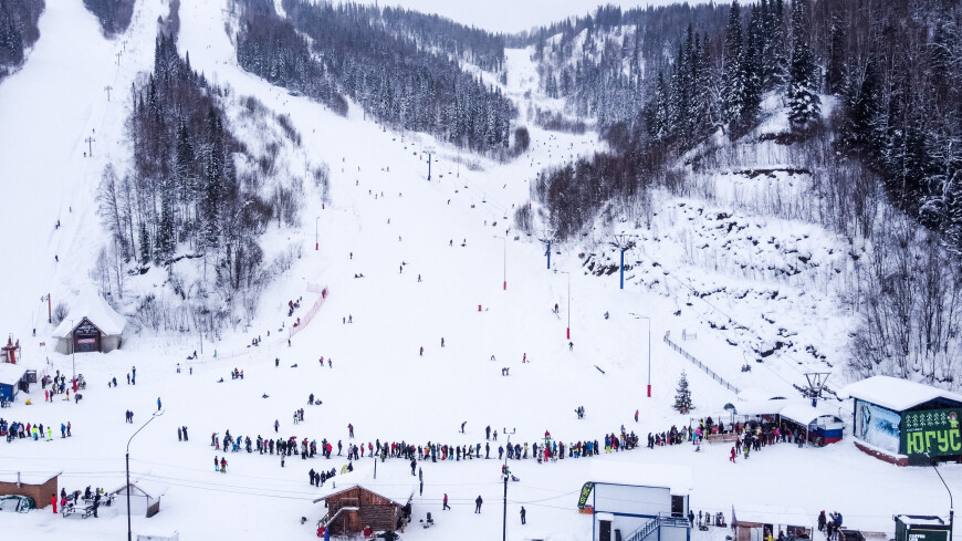 Междуреченск снег