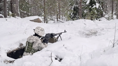 Финский военнослужащий