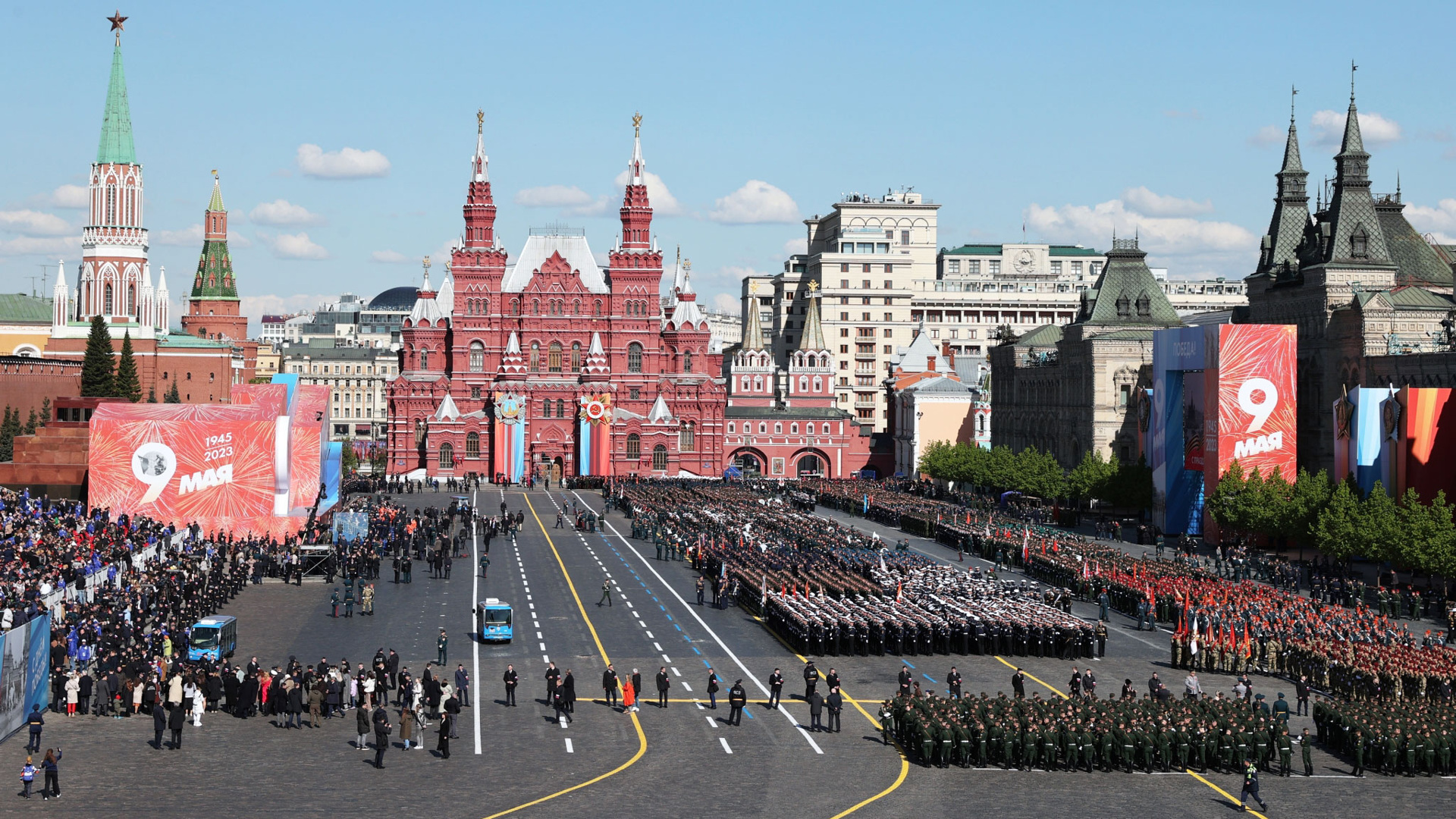 красная площадь парад