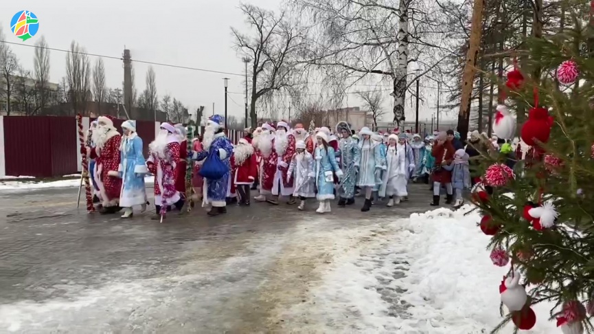 В городе Рассказово дали старт новогодним мероприятиям