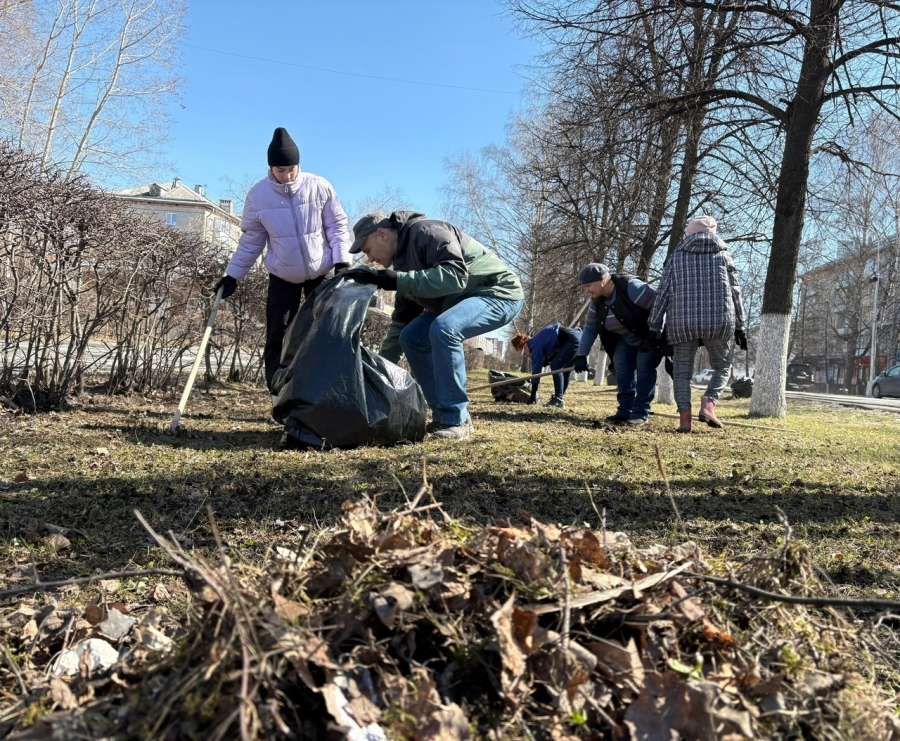 Вчера в Северске прошла общегородская генеральная уборка города