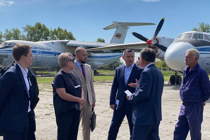 Встреча. Фото пресс-службы правительства Иркутской области