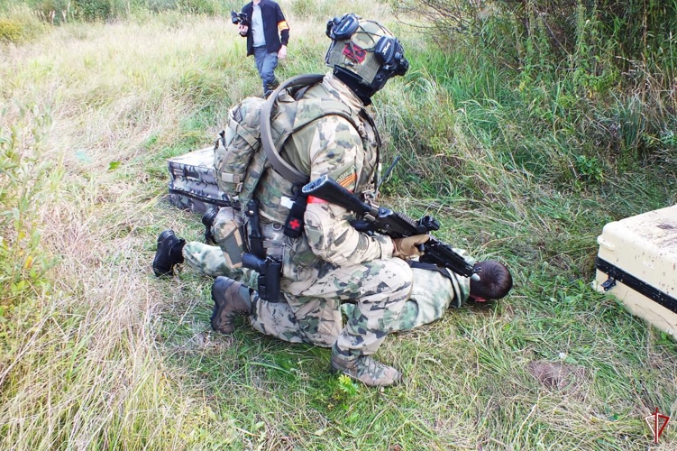 В Удмуртии сотрудники и военнослужащие Росгвардии приняли участие в антитеррористическом учении
