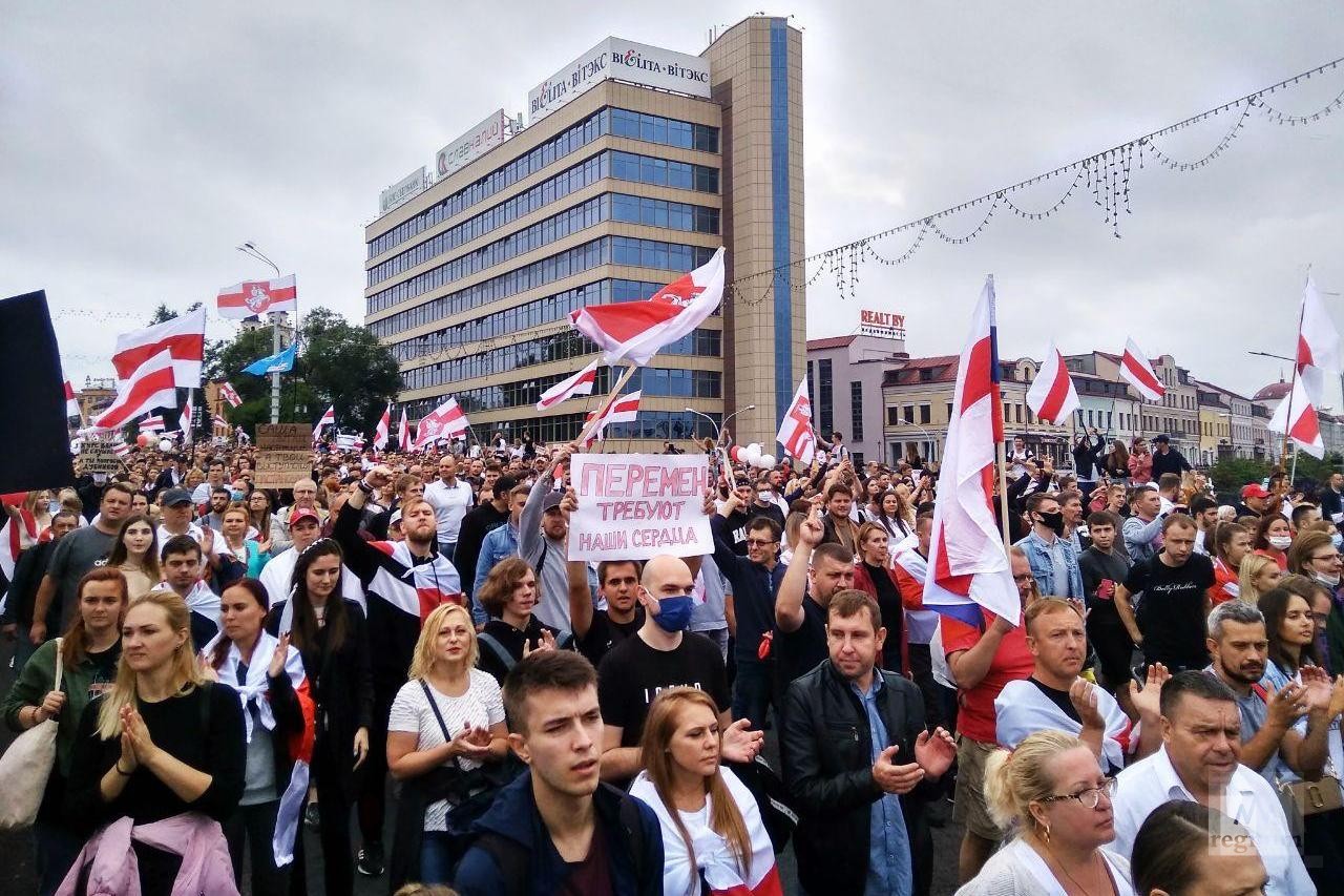 Акции протеста в Минске осенью 2020 года